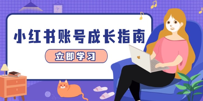 小红书账号成长指南，爆款选题+精准定位+数据分析，系统提升账号变现能力-灵创汇