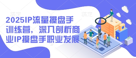 2025IP流量操盘手训练营，深入剖析商业IP操盘手职业发展(更新)-灵创汇