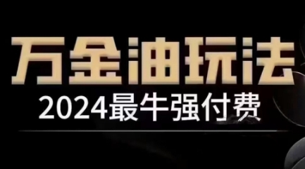 2024最牛强付费，万金油强付费玩法，干货满满，全程实操起飞(更新25年04月)-灵创汇